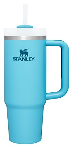Tumbler - Stanley Quencher H2.0 FlowState Stainless Steel Vacuum Insulated Tumbler with Lid and Straw for Water, Iced Tea or Coffee