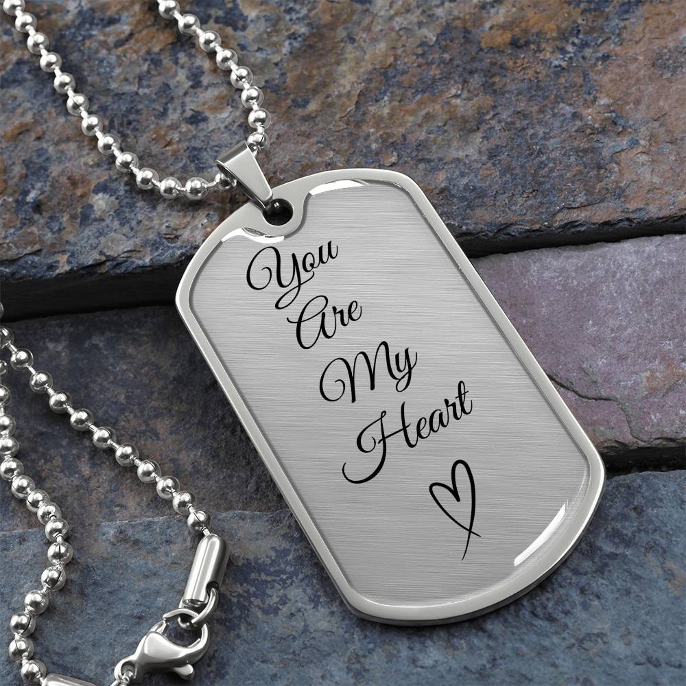 Jewelry - You Are My Heart Dog Tag