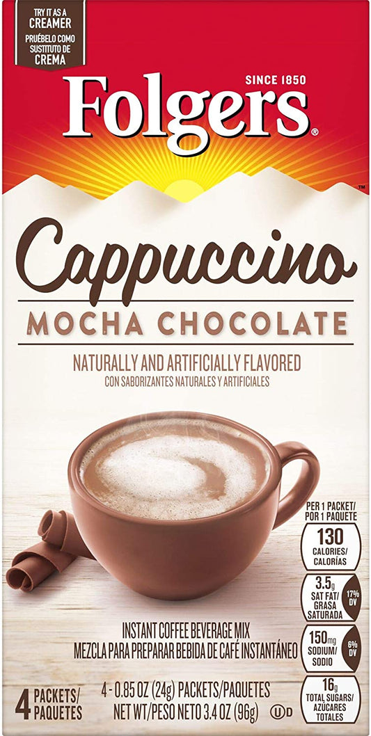 Beverage  - Coffee - Folgers Cappuccino