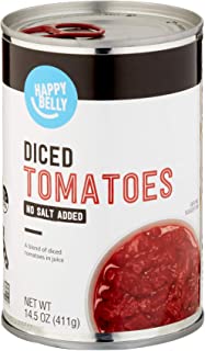 Food Item - Happy Belly Diced Tomatoes