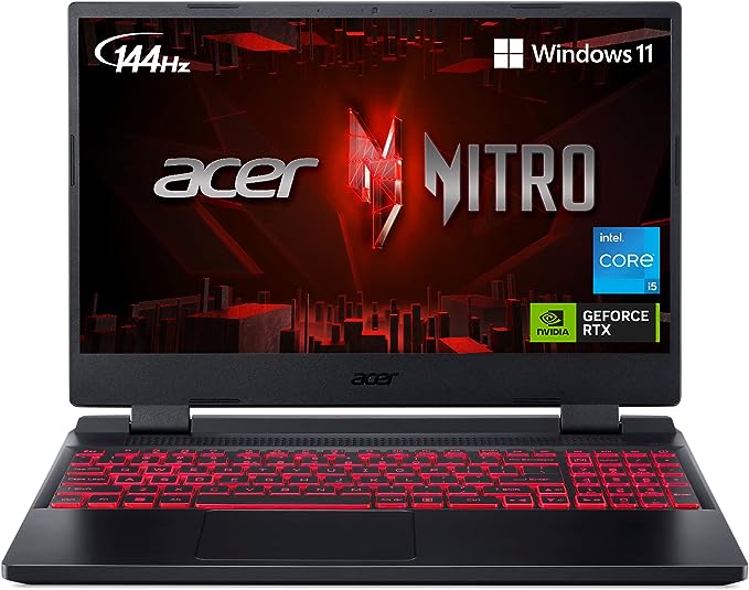 Laptop - Acer Nitro 5 AN515-58-525P Gaming Laptop.