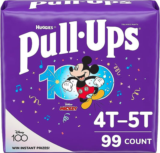 Diapers - Pull-Ups Boys' Potty Training Pants, 4T-5T (38-50 lbs), 99 Count(3 Packs of 33), Packaging May Vary