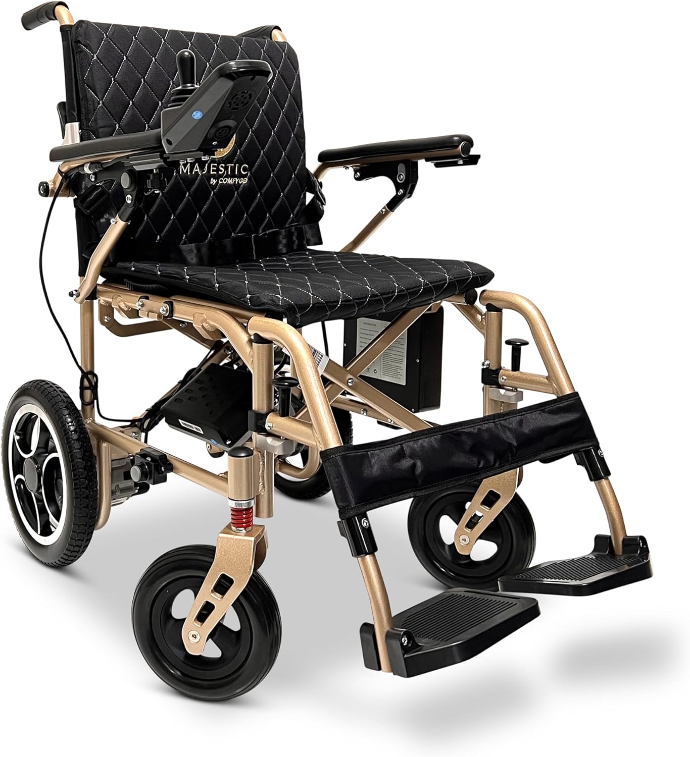 Wheelchair - Comfygo X-7 Electric Wheelchairs for Adults,Electric Power Wheel Chair, Folding Motorized Wheelchair,Ultra Light Wheelchair for Seniors,Lightweight Electric Wheelchair,19 Miles Long Travel Range