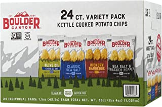 Snacks - Boulder Canyon Potato Chips Assorted