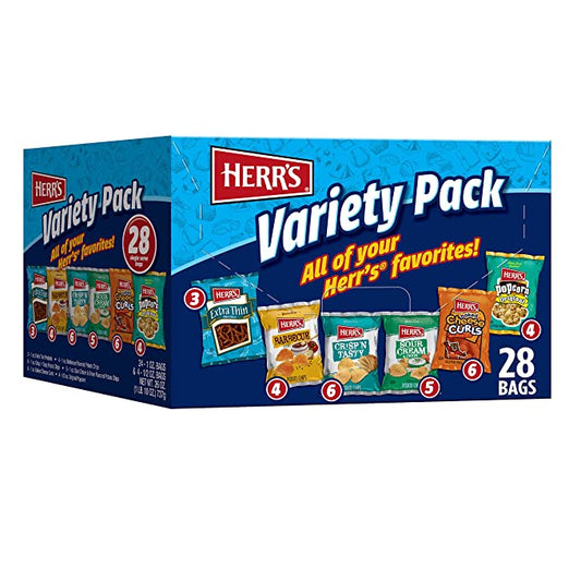 Snack - Herr's Variety Pack