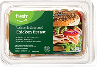 Meat - Fresh Brand  - Rotisserie Seasoned Chicken Breast