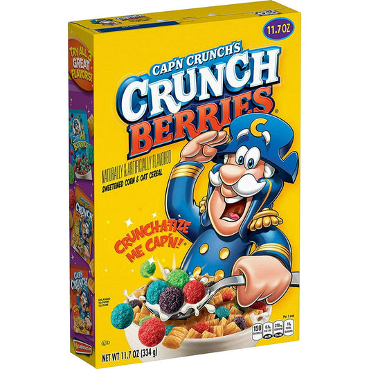 Cereal - Cap'n Crunch's  Crunch Berries🍒