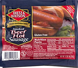 Meat - Dietz & Watson Beef Hot Sausage