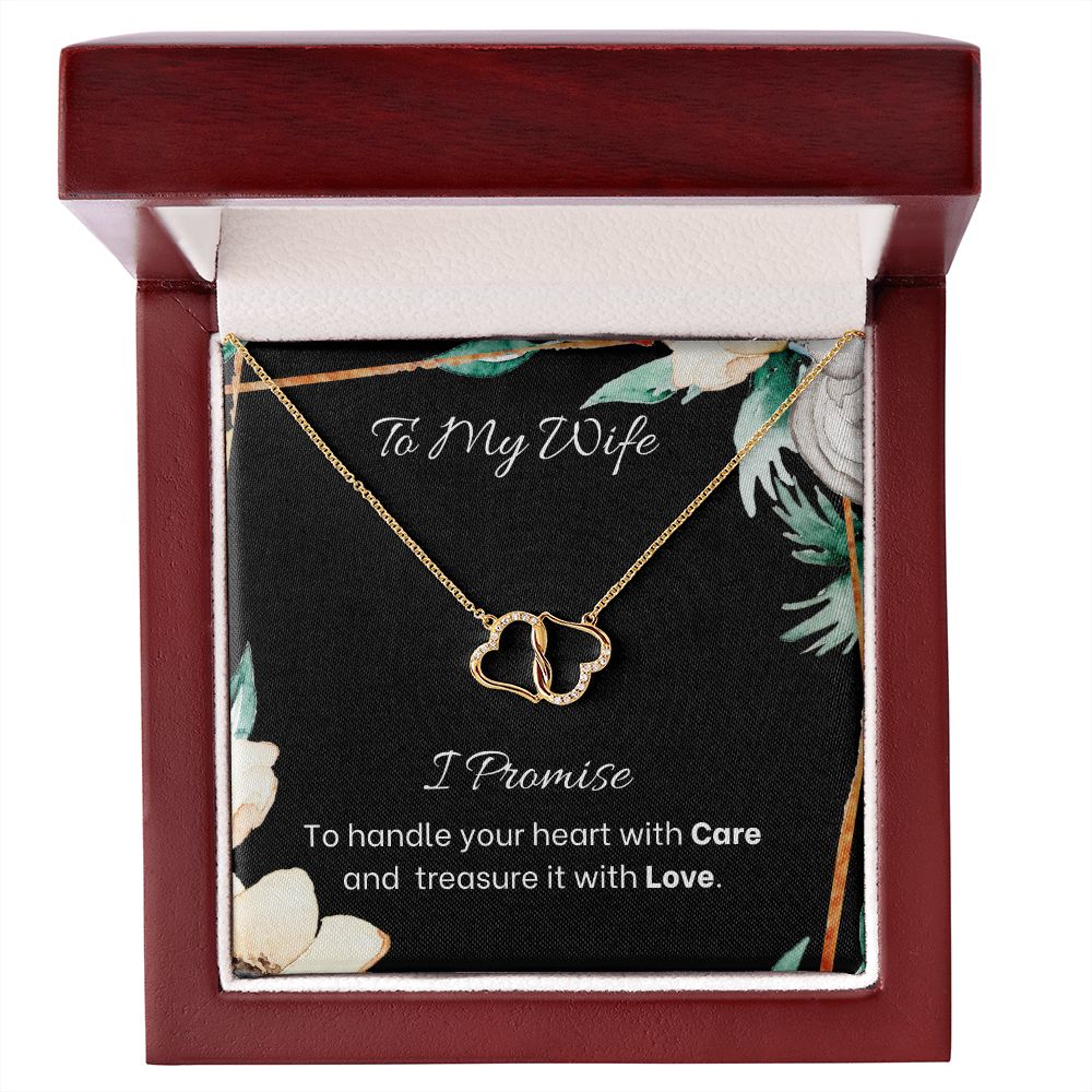 Jewelry - To my Wife - Everlasting Love - Double hearts