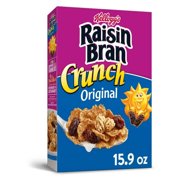 Cereal - Kellogg's Raisin Bran Crunch