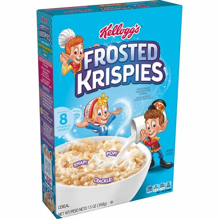 Cereal - Kellog's FROSTED Krispies